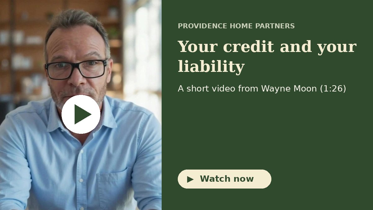 Your credit and your liability